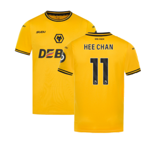 Wolves Wolves Home Shirt Hee Chan #11 Pro Series Loyal 2024-2025 S...