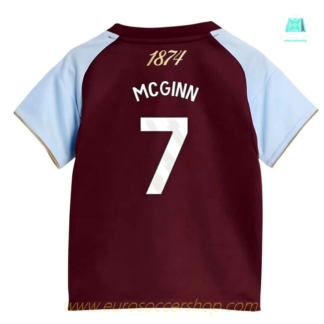 2025-2026 Aston Villa Home Baby Kit (McGinn 7)