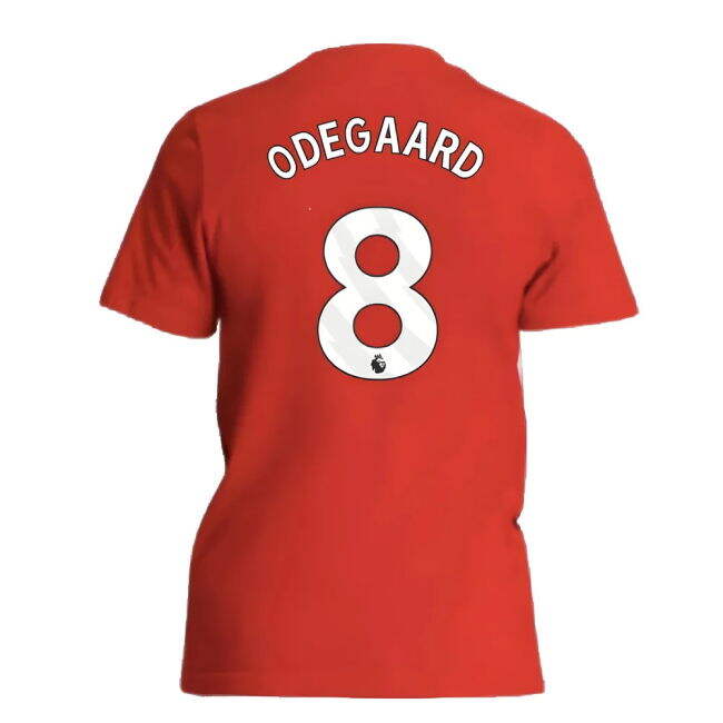Enthusiastic Arsenal Odegaard #8 Authentic Design New Release Shirt