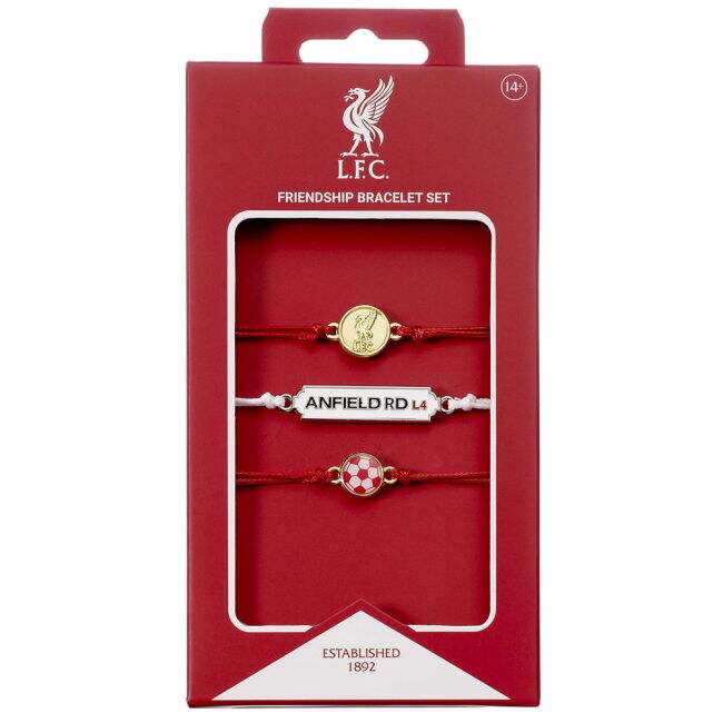Liverpool FC Friendship Bracelet Set - fan gear