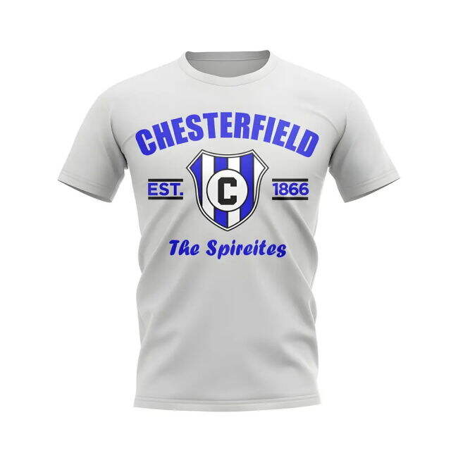 Chesterfield Established Football T-Shirt (White)