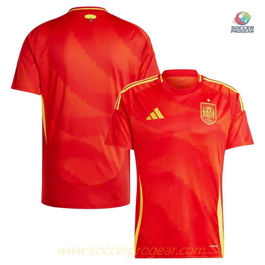 Spain Home Team Soccer Shirt 2024-25 Edition