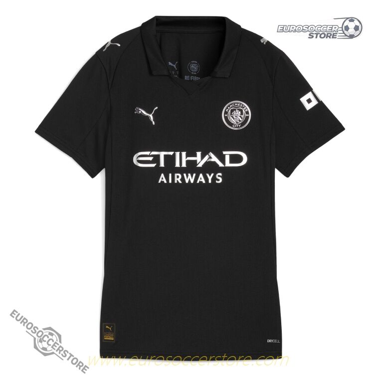 Away Version of Manchester City Women's Jersey for the 25-26 Season