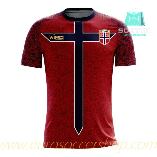 Player Version 2025-26 Edition Norway Home Jersey (Your Name)
