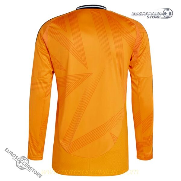Away Long Sleeve Real Madrid Jersey for the 24-25 Season