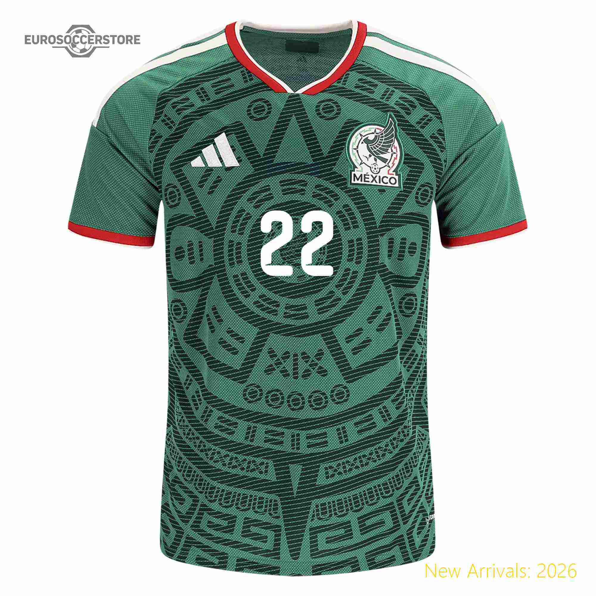 Iconic Design Fashionable Women Mex Team Home Official Jersey 2026