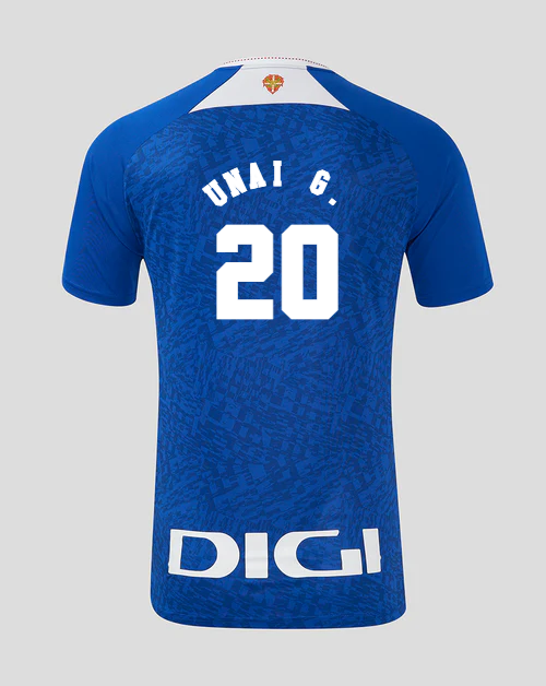 Unai G.'s 2024-25 Athletic Bilbao Away Jersey, Version 20