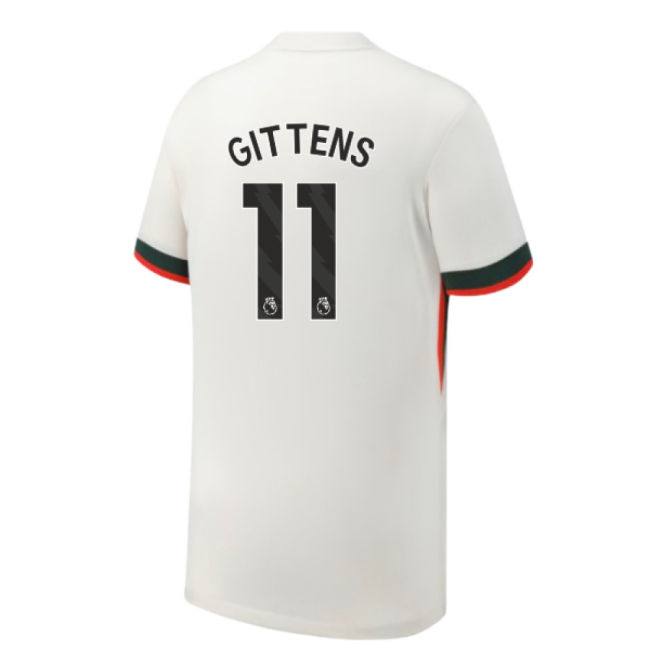 Elite Performance Chelsea Chelsea Away Shirt Kids Gittens #11 2025...