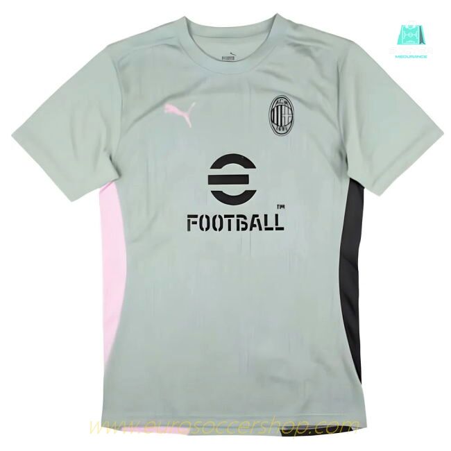 2024-2025 AC Milan Training Shirt (Green Fog)