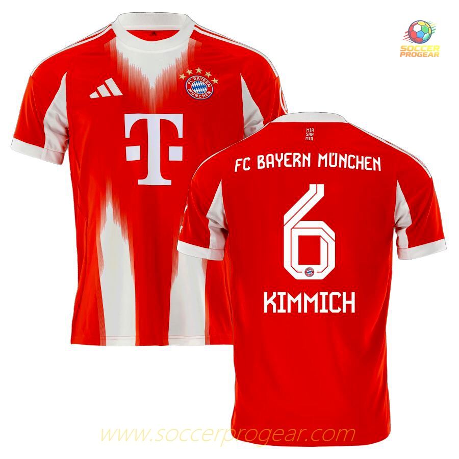 Football Jersey Bayern Munich Home 2025/26 Collection Kimmich