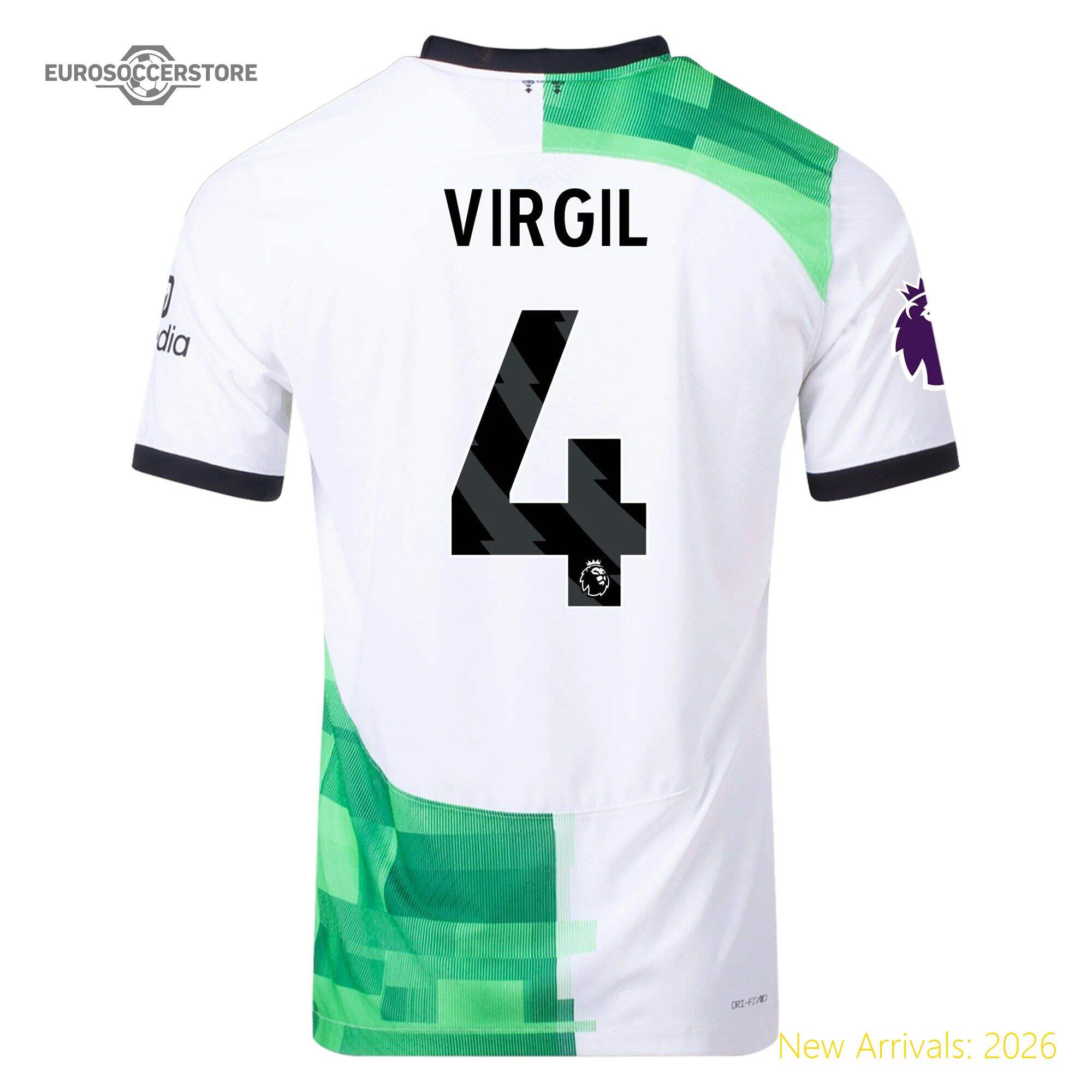 Stylish Men Liv Virgil Liverpool Away Elite Away Jersey 2023