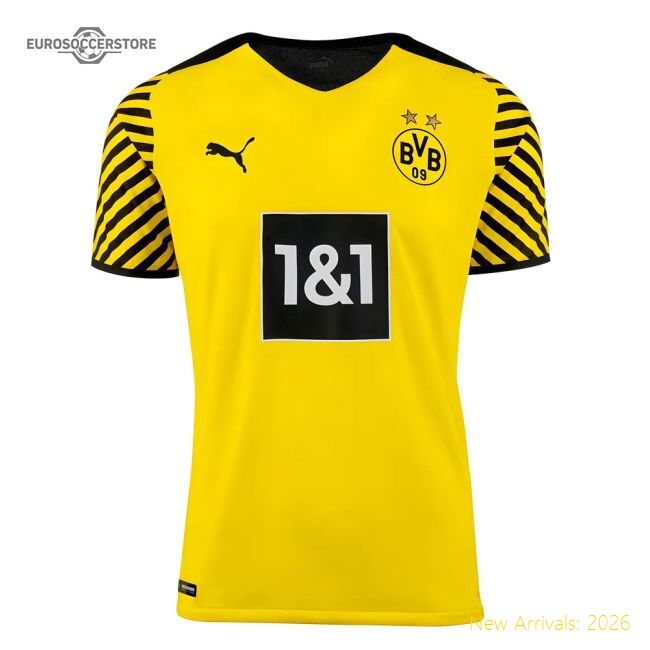 2021-2022 Borussia Dortmund Authentic Home Jersey - Concept Creation
