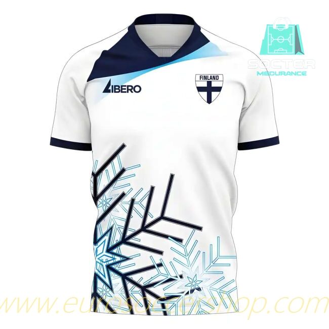 2025-2026 Season Finland Home Kit FIFA Approved Concept Edition