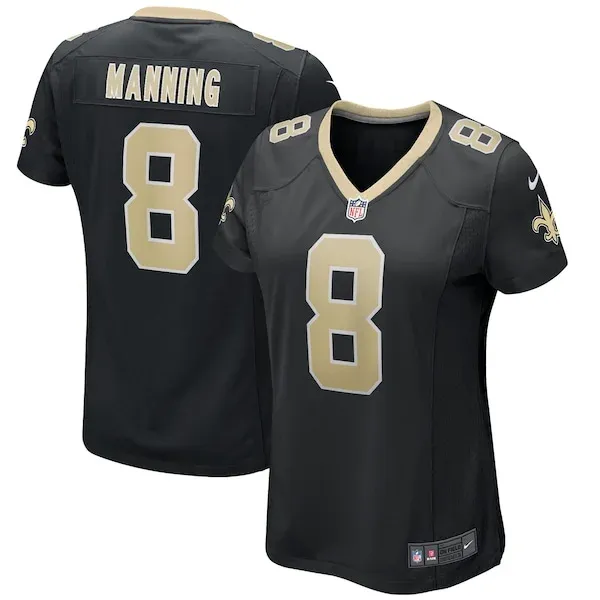 New Orleans Saints Game NFL Jersey - Black | Durable Football Apparel