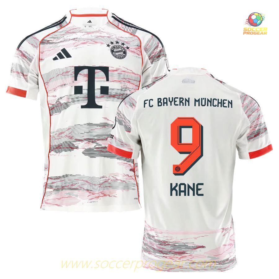 Football Jersey Bayern Munich Away 2025-2026 Season Kane
