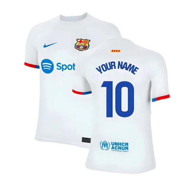2023-2024 Genuina Camiseta Barcelona Visitante - Niños - Edición Limitada