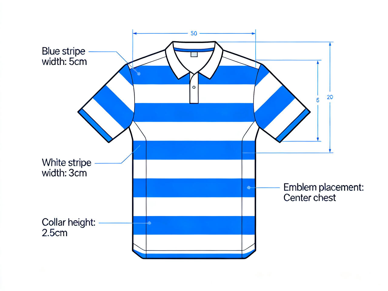 A sleek, minimalist graphic of a Real Sociedad jersey with a diagram-like breakdown of its "perfect" design.