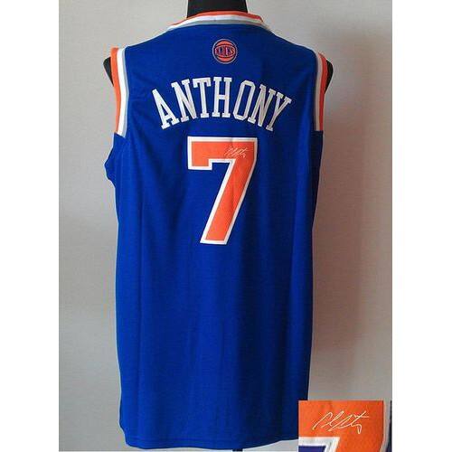 NYK Carmelo #7 Limited Stock Performance Jersey Contemporary Design