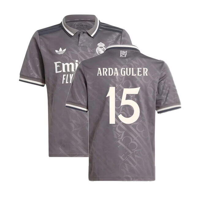 Kids 2025 Edition Real Madrid Third Match Shirt 2024-2025 (Arda 15)