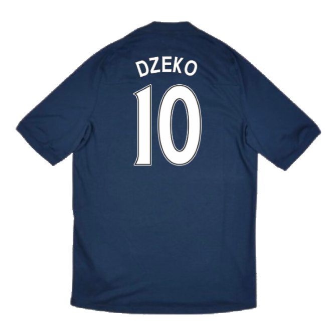 Adult Manchester City 2010-11 Away Shirt ((Very Good) XL) (Dzeko 10)