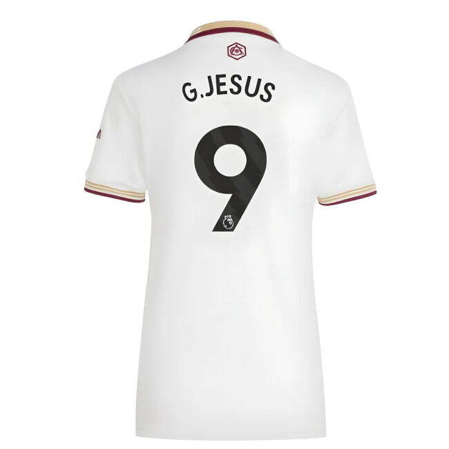 2025-2026 Arsenal Third Shirt (Womens) (G.Jesus 9) - fan gear