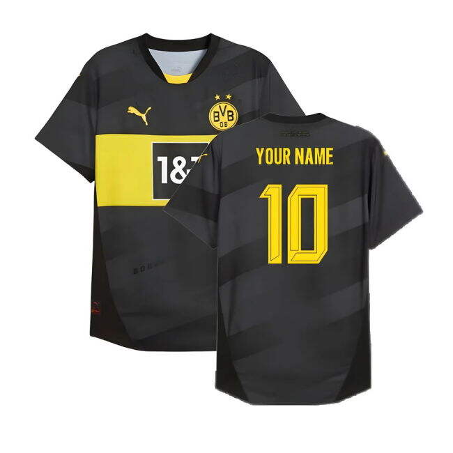 Borussia Dortmund 2024-2025 Away Jersey - Custom
