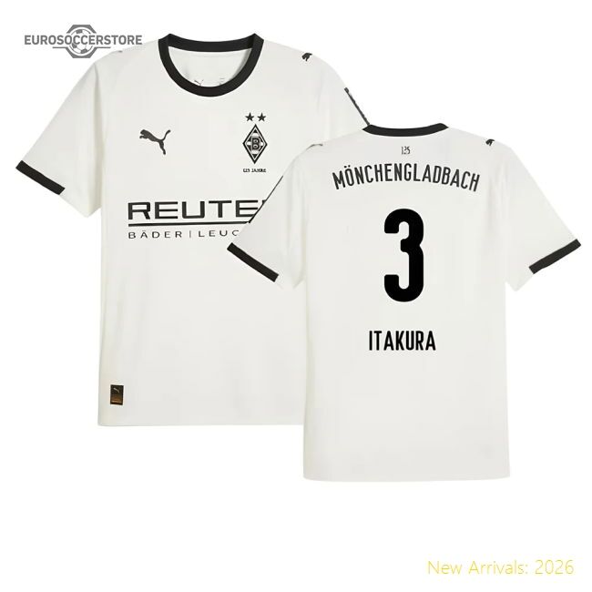 2025-2026 Borussia Mgb Home Shirt (itakura 3) - Fan Collection