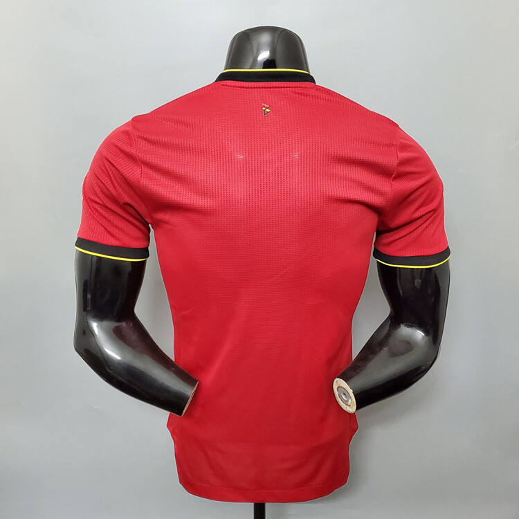 Breathable 20-21 Belgium Euro 2020 Soccer Shirt Home Red Soccer