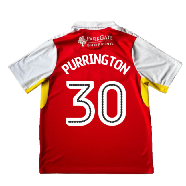 Pro Series Rotherham Home Shirt Good Xl Purrington #30 2024-2025 S...
