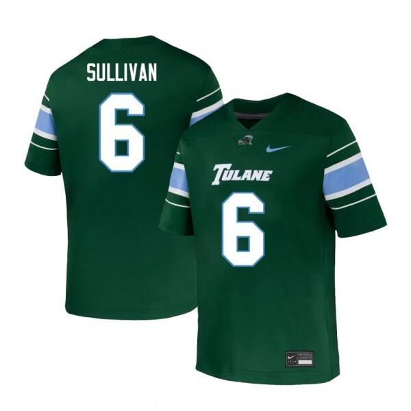 Men NCAA Team #6 Brendan Sullivan Authentic Jersey - Economical