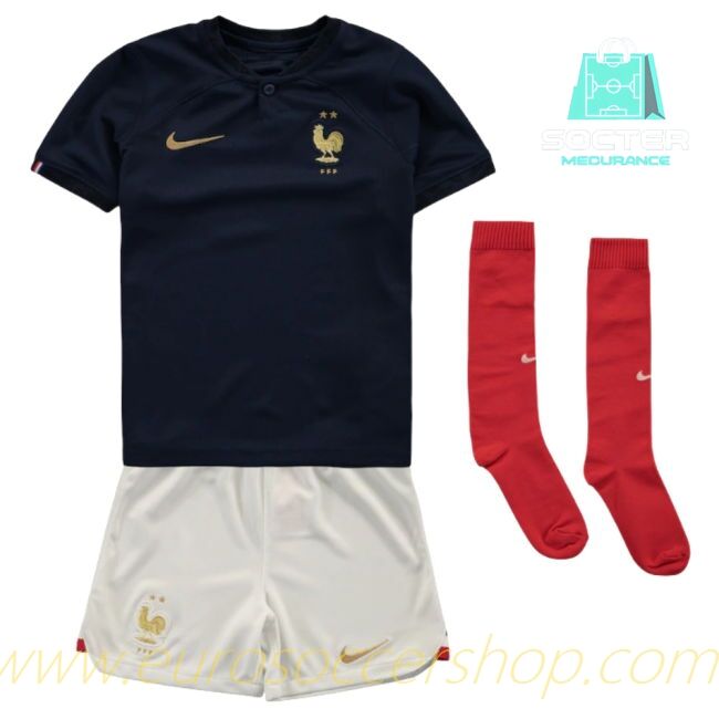 2022-2023 Les Bleus Official Home (Personalized Edition)