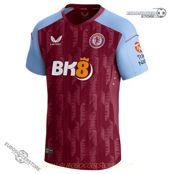 Aston Villa's WATKINS 11 Home Jersey for the 23-24 Season