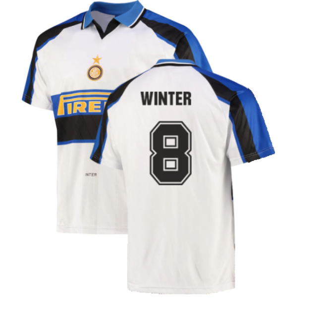 2023-2024 Inter Milan Away Pro-level Jersey Winter Performance Fabric