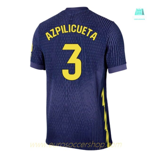 2025-2026 Atletico Madrid Authentic Away Shirt (Azpilicueta 3)