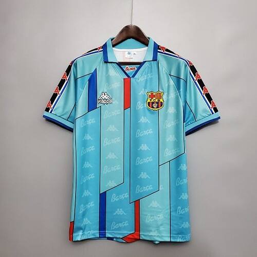 1996-1997 Barcelona (barca) Visitante - Luxury Cotton - Global