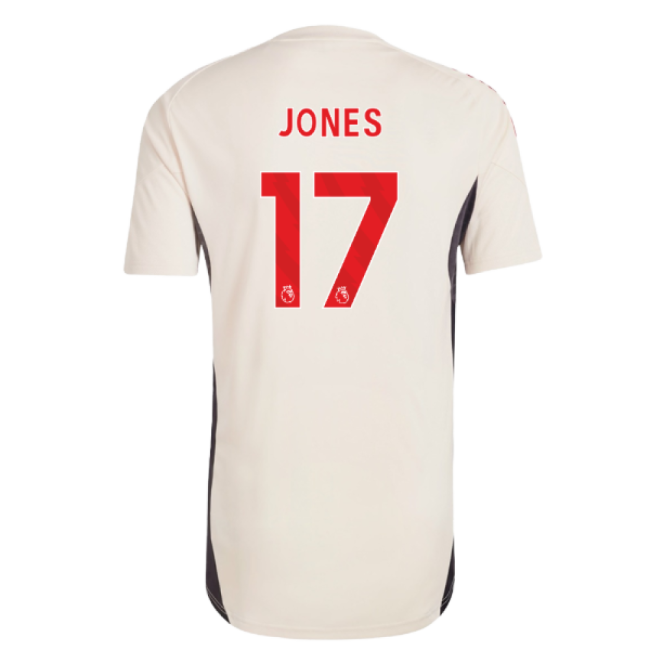 2025-2026 Liverpool Training Jersey (White) - Kids (Jones 17)