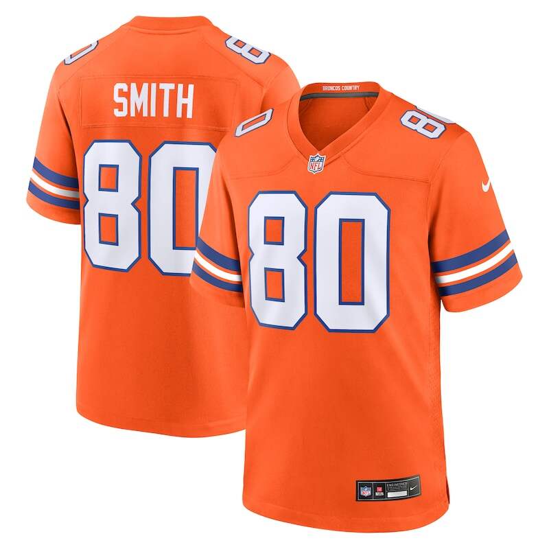None Rod Smith Denver Broncos Budget-Friendly Team Spirit Wear