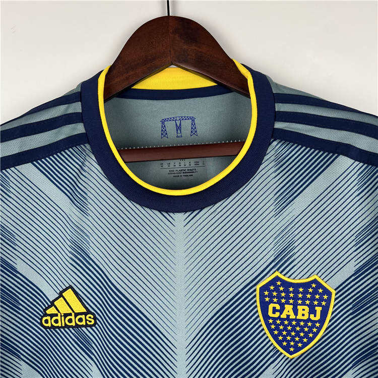 Boca Juniors 2324 Football Shirt Third Grey Soccer Jersey - Official