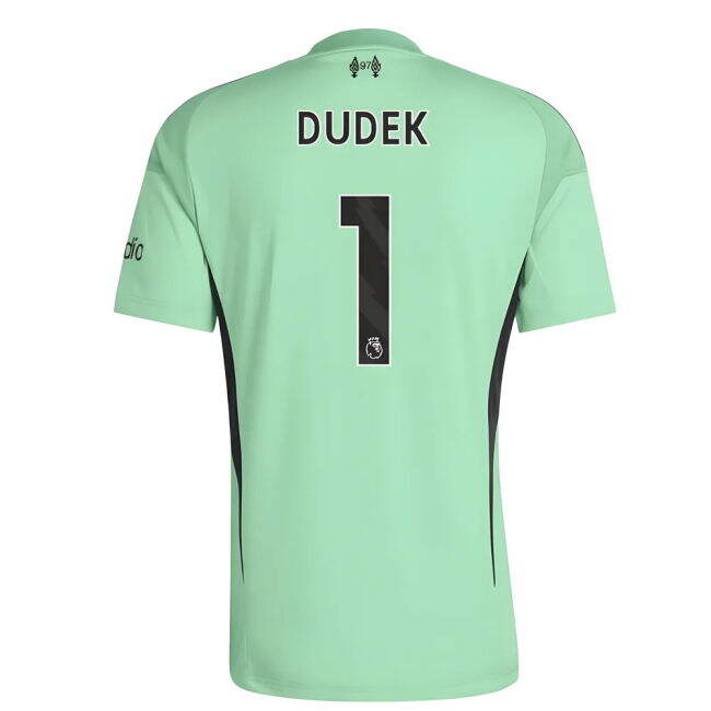 2025-2026 Liverpool Home Goalkeeper Shirt (Glory Mint) - Kids (Dudek 1)