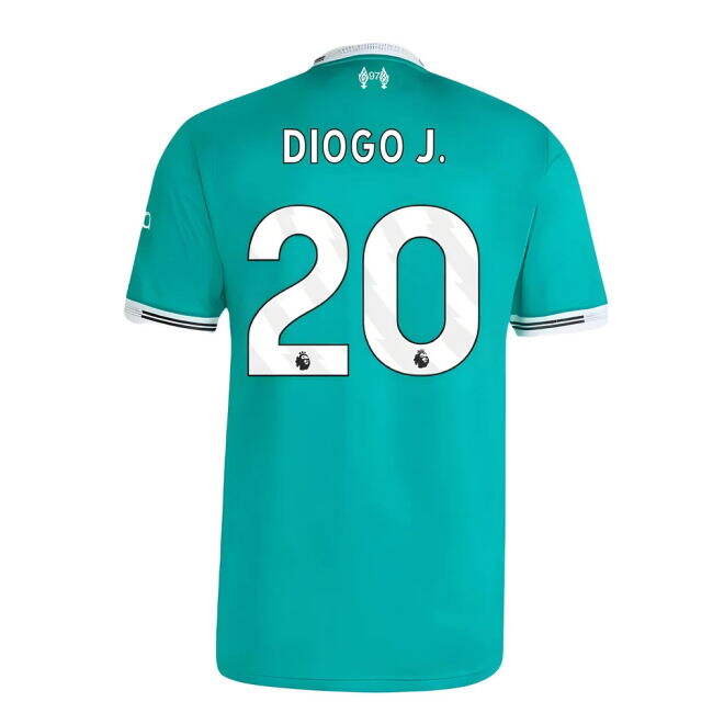 replica 2025-2026 Liverpool Authentic Third Shirt (Diogo J. 20)