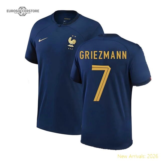 Premium France 2022-2023 Home Shirt (fra) Moisture-management