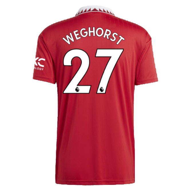 2022-2023 Home Soccer Jersey - Flexible Modern Weghorst 27 Adults#409