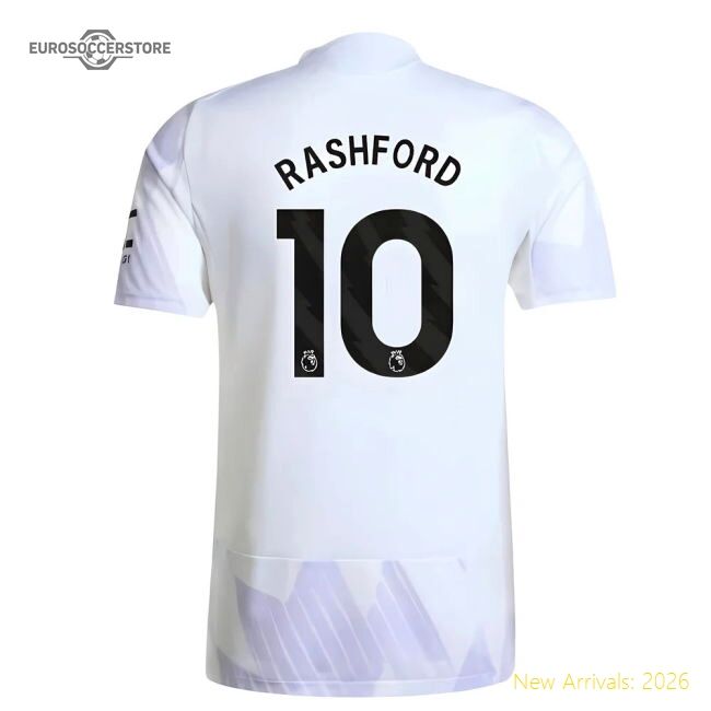 Top-tier Away Premier League Team Rashford Jersey 2025-2026 Stretchy