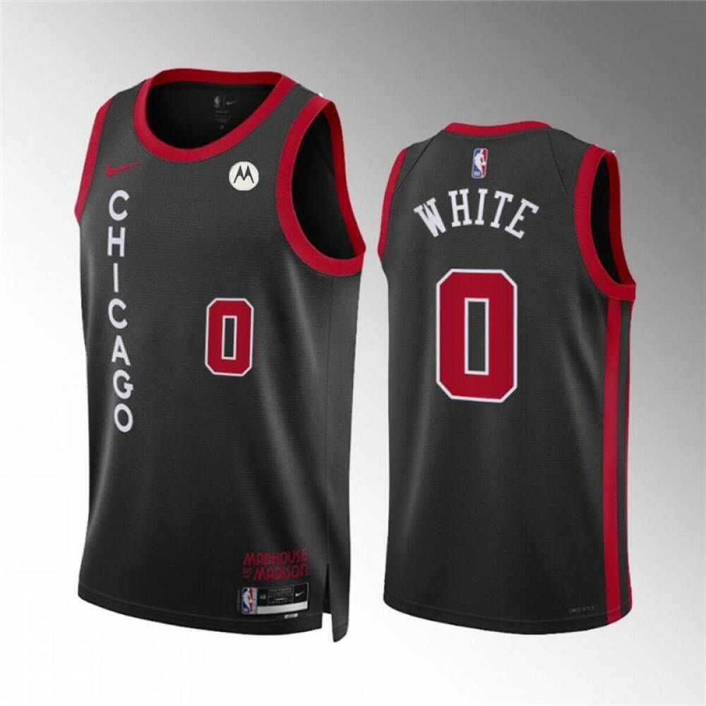 0 Chicago Bulls Black Jersey - City Edition - Game Day Essential