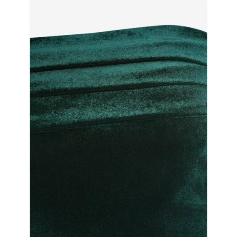 Criss Cross Velvet Ruched Cami Top IU6059