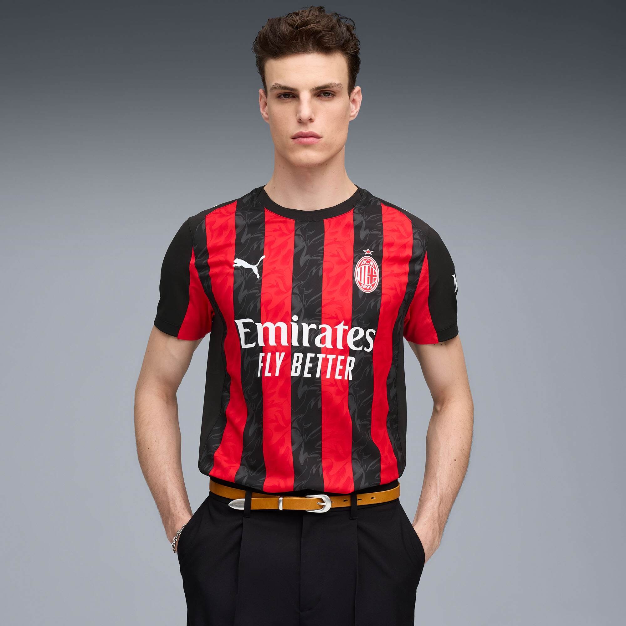 AC Milan Men's 2025 Professional Authentic - Official Merchandise -