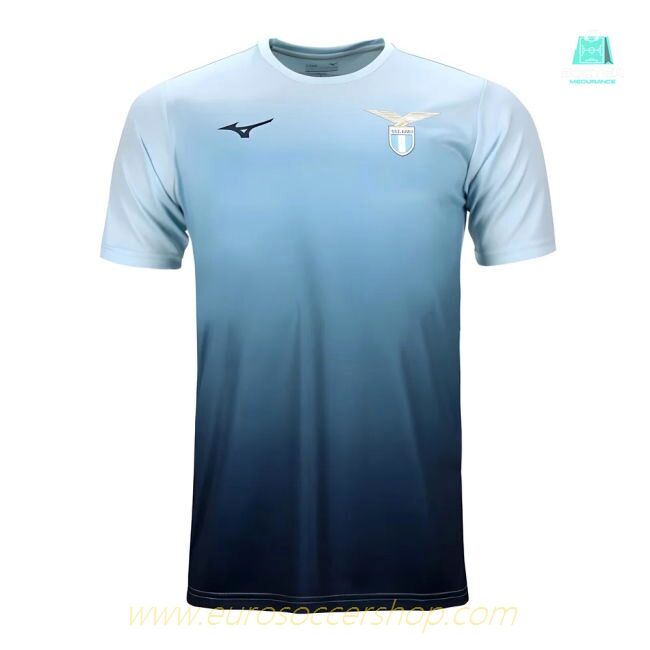 2024-2025 Lazio Graphic Training Shirt (ice Blue)