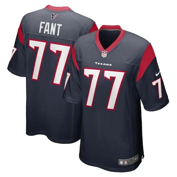 None George Fant Game Jersey - Navy | NFL Player Jersey | NFL Football