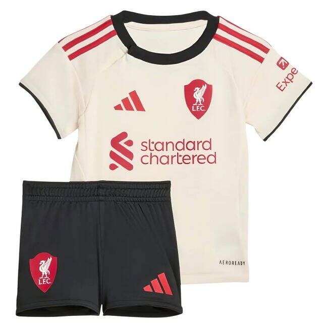 2025-2026 Liverpool Away Baby Kit (Your Name) - official style