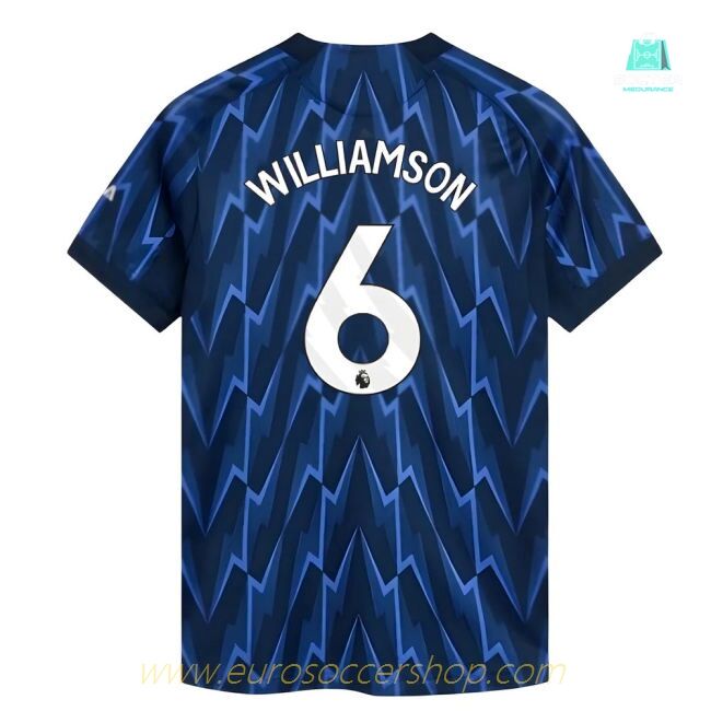 2025-2026 Arsenal Authentic Away Shirt (Womens) (Williamson 6)
